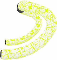 Supacaz Super Sticky Splat Wrap Бял Жълт