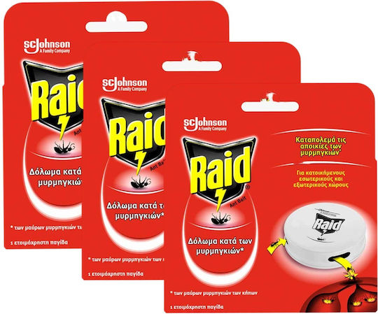 Raid Gel Pentru Furnici 10ml 3 Bucăți