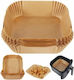 Newest Non-stick Papers for Air Fryer 20x20cm