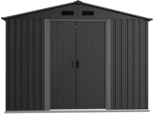 Metallische Gartenhaus Galvanisiert 2.59x2.57x2.02m