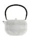 Salt & Pepper Sencha Cast Iron White Teapot 700ml