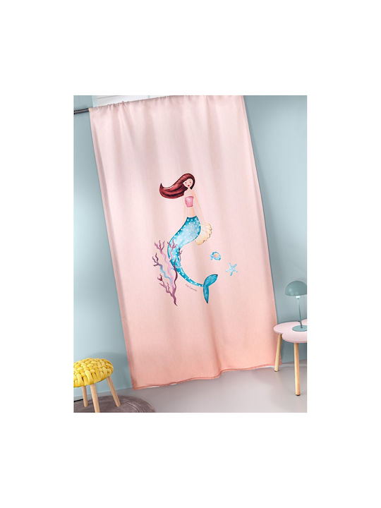 Guy Laroche Kinder Vorhang Bebe Merida mit Bleistiftfalten Orange 145x270cm