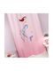 Guy Laroche Kinder Vorhang Bebe Merida mit Bleistiftfalten Rosa 145x270cm