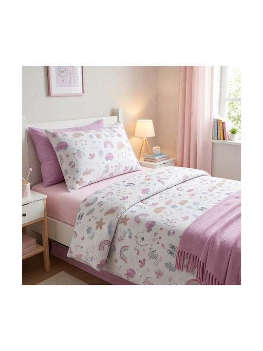 MayHome MayHome Kids Duvet Set Single with Pill...