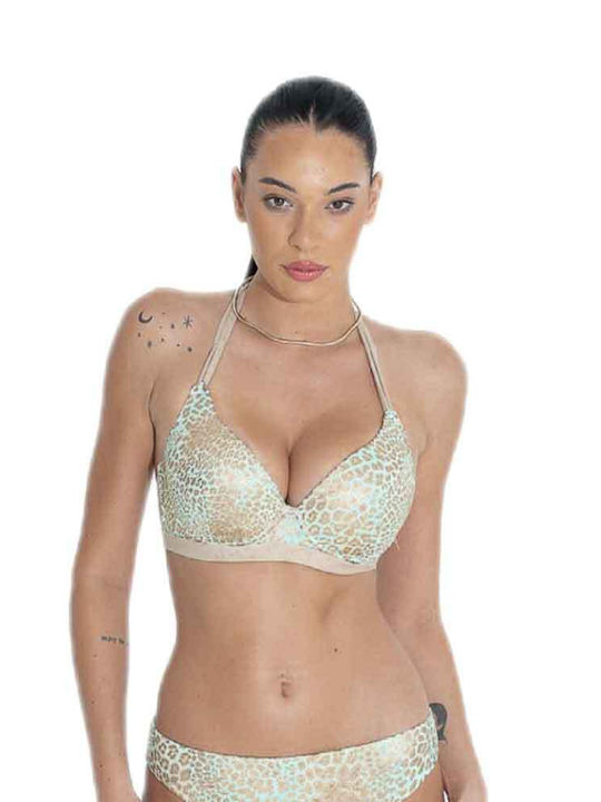 Bluepoint Top Bikini Σουτιέν D-Cup Πετρόλ
