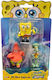 Just Toys Spongebob Movie 3d Μίνι Φιγούρες Spongebob 3τμχ Spongebob Patrik Squidward 0608