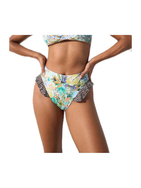 Cozy&Kini Bikini Slip Πράσινο