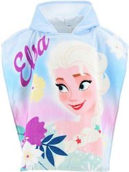 Poncho de Plajă Copii Frozen Flowers