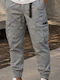 Ανδρικό Παντελόνι Cargo Steeple Grey