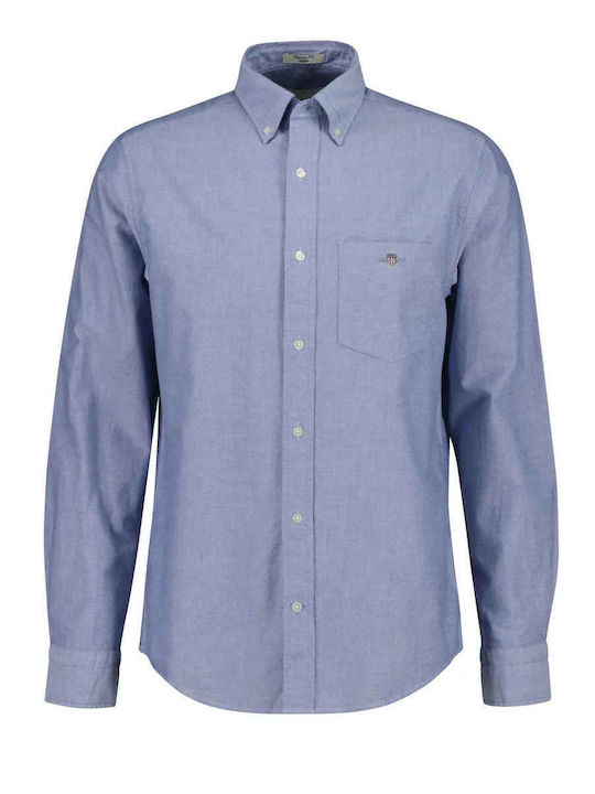 Gant Short Sleeve Cotton Shirt In Regular Fit Y...