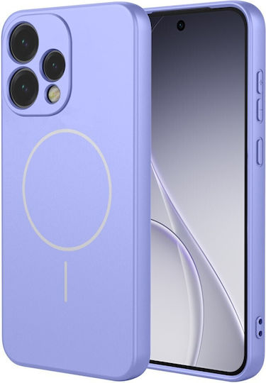 Liquid Rückseite Umschlag Silikon Lila (Oppo Reno15 5G)