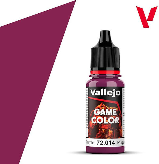 Acrylicos Vallejo Game Χρώμα Μοντελισμού Warlord Purple 18ml