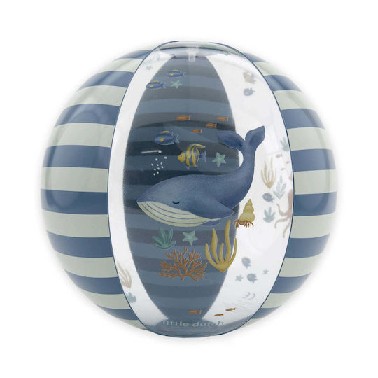 Little Dutch Minge de Plajă Ocean World Albastră 35 Cm