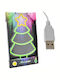 Koopman Christmas Illuminated Decorative Figurine Green 23x22x1cm
