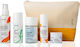 Tzimas Cosmetics Under The Sun Set with Face Sunscreen Body Sunscreen & Toiletry Bag SPF50 6 Pieces