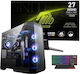 Vengeance Complete 2K Gaming Bundle-V2 MSI Edition Gaming Desktop PC (Ryzen 7-9700X/32GB DDR5/1.0TB SSD/GeForce RTX 5070/No OS) + MSI MAG 27CQ6F VA Curved Monitor 27"