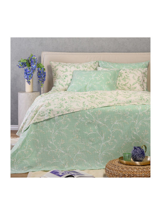24home.gr Casual Set Double Bed Sheets With Rub...