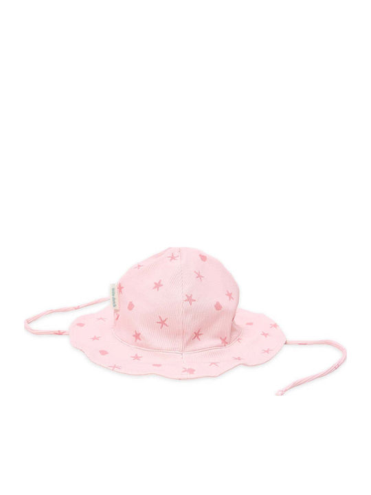 Little Dutch Little Dutch Kids' Bucket Hat Fabric Sunscreen Seashells Beige