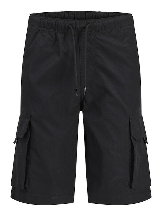 Kids Fabric Shorts/Bermuda Black