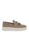 Δερμάτινα Ανδρικά Loafers σε Μπεζ Χρώμα