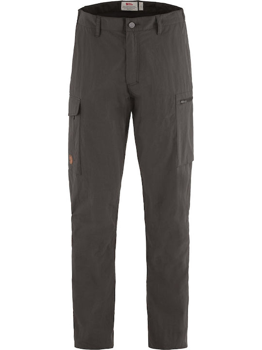 Fjallraven Travellers Mt Ανδρικό Μακρύ Παντελόνι Πεζοπορίας Γκρι