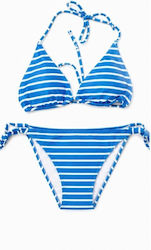 Water Line Set Bikini Μπλε