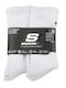 Skechers Core Crew Running Socks White 6 Pairs