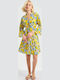 Ble Resort Collection Damenbademode Kleid Herstellerfarbe Weiß/Gelb/Blaue