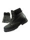 Arch Leather Black Chelsea Boots