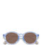 Olivio & Co Oval Kids Light Blue Sunglasses For 3-5 Years
