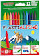 Alpino Plastic Wax Crayons Cardboard Box 12 Colors Box Alpino Plastic