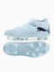 Future 9 Pro FG/AG Kids Soccer Cleats with Molded Outsole Light Blue