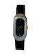 Alfex Womens Watch 39mm Battery With Black Leather Strap