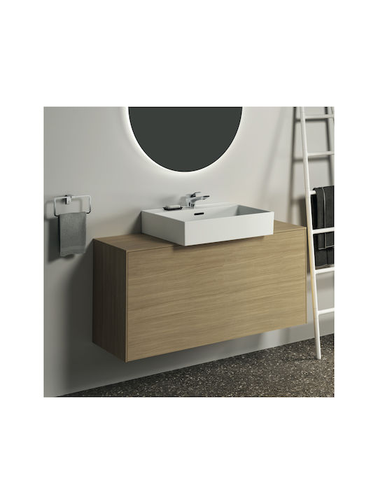 Ideal Standard Conca Κρίκος Μπάνιου Μονός με Βίδες Ασημί