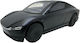 Black Tesla Cybercab Robotaxi Model Sounds Lights Opening Doors Hood