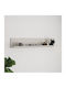 Ράφι Τοίχου με LED Marron Zp Marron 138x20x24εκ.