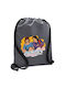 Koupakoupa Glykane Ligo Gray Gym Back Bag