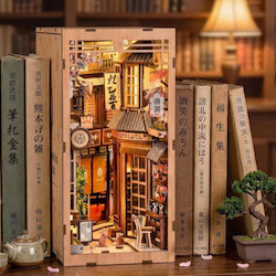 Miniature Book Nook House Maneki Neko Corner