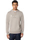 Hooded Sweatshirt Φούτερ με Κουκούλα Beige
