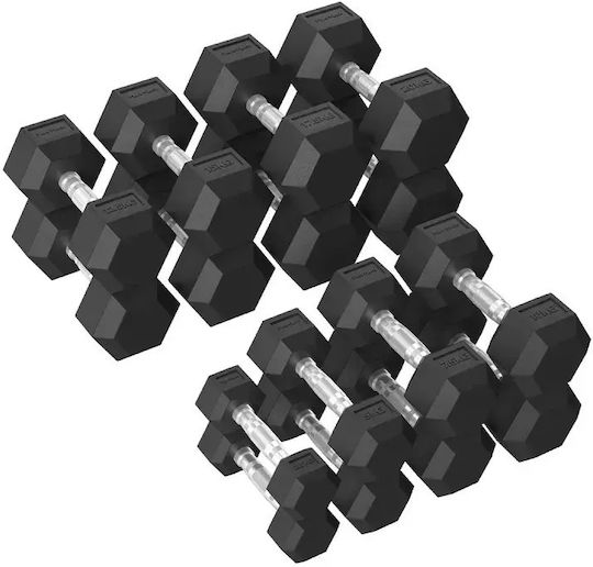 Tunturi Барбели Шестоъгълник Ластичен 1 x 20кг