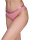 Damen-Slip Brasil Korallenrot