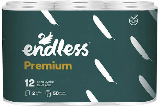 Endless Тоалетна Хартия 12 Рола (185гр/Роло)