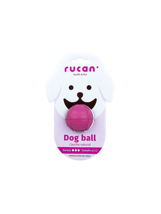 Rucan Hundespielzeug Kugel Spielzeug Hund aus Gummi Mittel / Klein Lila 1 Stück