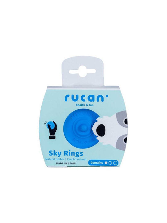Rucan Hundespielzeug aus Gummi Mittel / Klein / Groß Blau 1 Stück