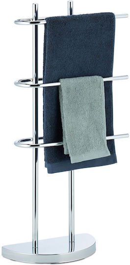 Relaxdays Suport Prosoape 83x40cm Argintiu Relaxdays Suport Prosoape 83x40cm Argintiu