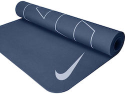Nike Yoga Mat Στρώμα Γυμναστικής Yoga Μπλε (180x66cm)