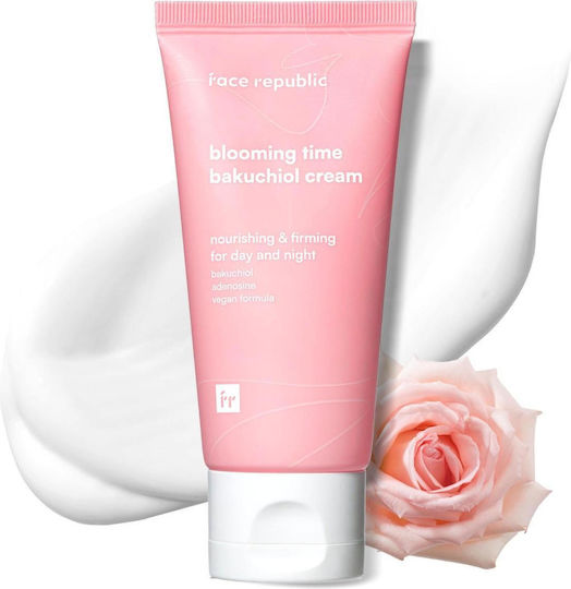 Face Republic Blooming Time Cremă de Față pentru Hidratare, Anti-Îmbătrânire și Reconstrucție cu Retinol și Bakuchiol 50ml