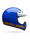 Bell Moto-3 Gloss Blue Motorcycle Helmet Motocross ECE 22.06 1250gr