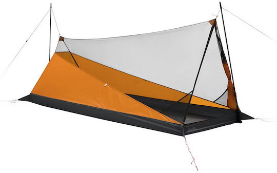 Robens Summer Camping Mountaineering Tent Orange for 1 Person Waterproof