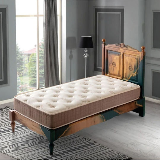 Stewehome Saltea Ortopedică Bumbac Organic Arcuri Copii 140x190x22 Cm